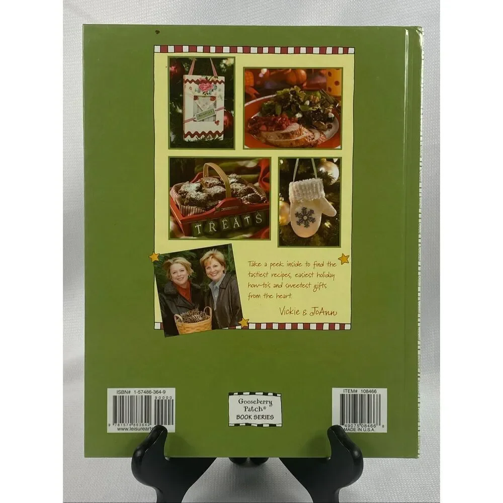 Gooseberry Patch Christmas Book 7 Cookbook Holiday Recipes Crafts Hardback